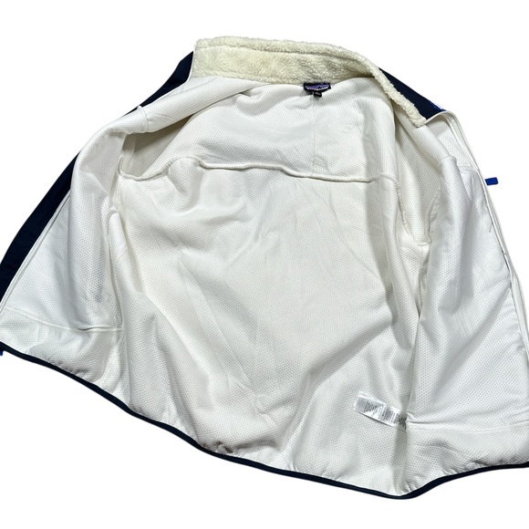 Patagonia Classic Retro X Full Zip Synchilla Natural White Jacket Mens Medium - Picture 5 of 9
